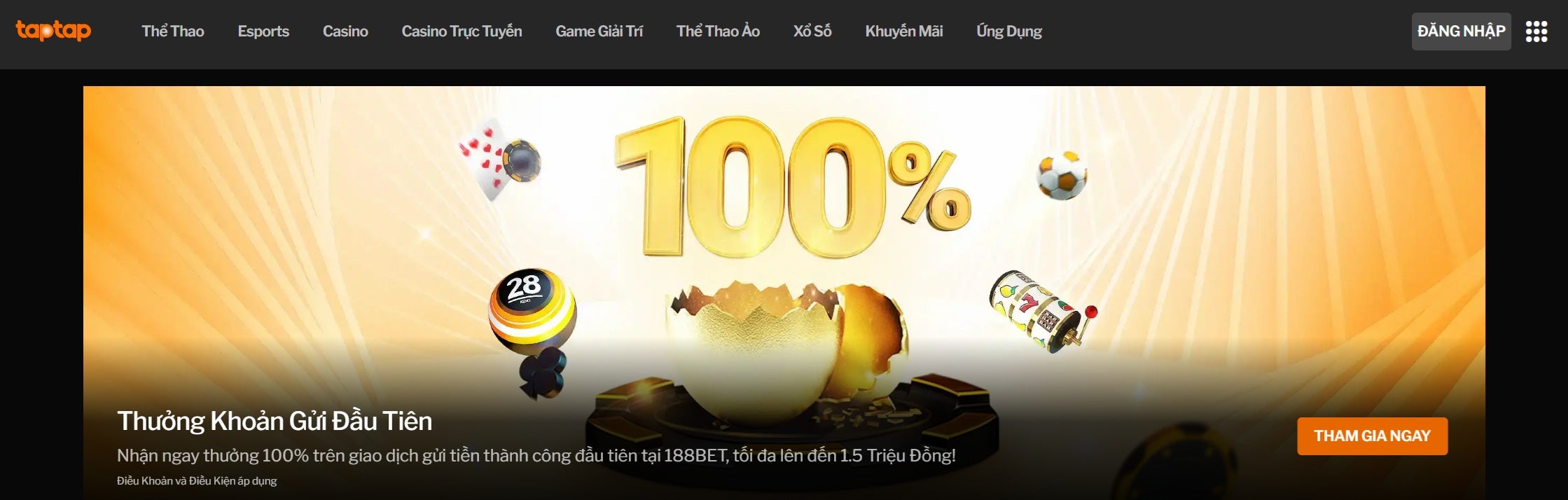 trang chủ casino Taptap