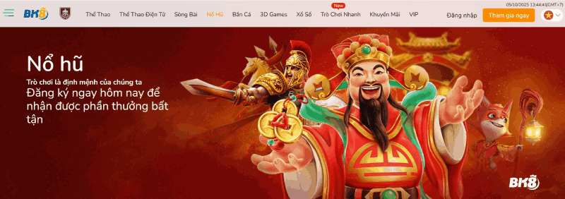 cổng game uy tín BK8