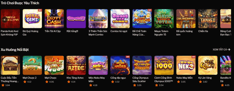 trò chơi casino Taptap
