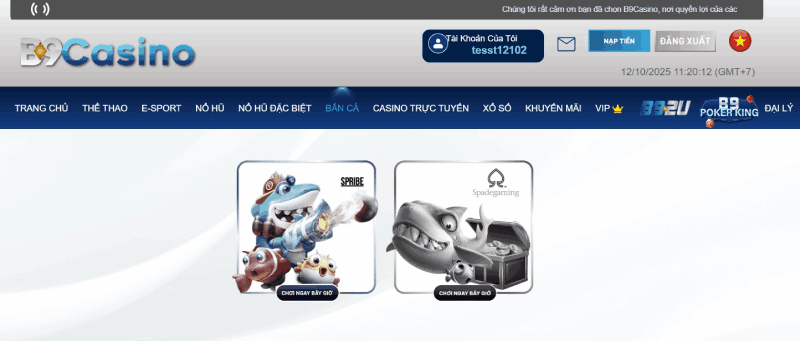 bắn cá B9casino bắn cá B9casino