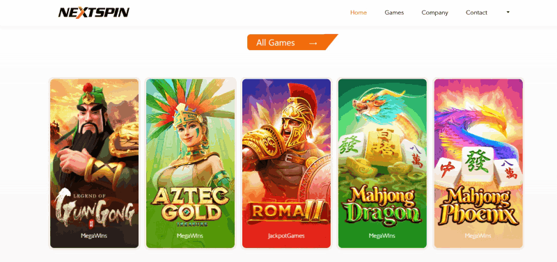 Trang chủ Nextspin Trang chủ Nextspin