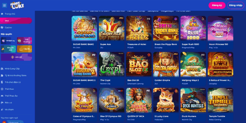 slot game HappyLuke slot game HappyLuke